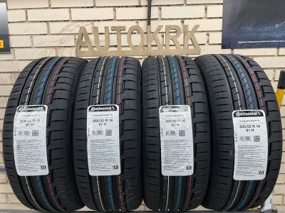 Лот: 18487798. Фото: 1. Летние шины R16 205/55 Continental... Шины