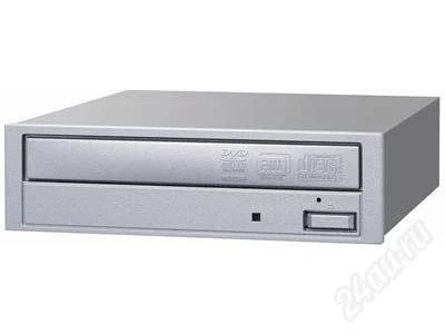 Лот: 1227167. Фото: 1. Привод DVD-RW NEC серебристый. Приводы CD, DVD, BR, FDD