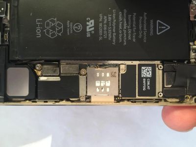 Лот: 7853055. Фото: 1. Системная плата iphone 5s 16gb. Микросхемы и платы