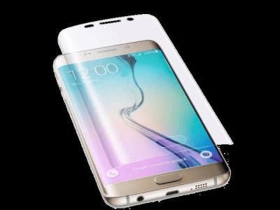 Лот: 10354812. Фото: 1. Для Samsung Galaxy S6 edge защитная... Защитные стёкла, защитные плёнки