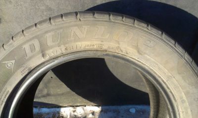 Лот: 4985840. Фото: 1. Шины летние Dunlop 4 штуки. Шины