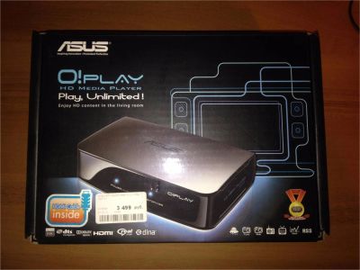 Лот: 6768306. Фото: 1. Медиаплеер ASUS O!PLAY. Медиаплееры