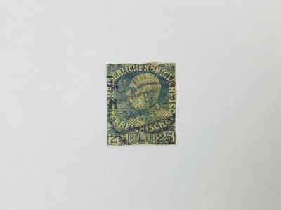 Лот: 23963294. Фото: 1. Вырезка с конверта. Император... Марки
