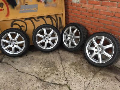 Лот: 7838316. Фото: 1. Колеса R17 5*114,3 в сборе Honda... Шины на дисках