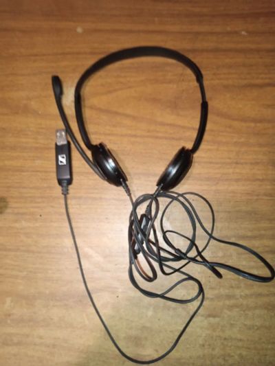 Лот: 22716533. Фото: 1. Гарнитура Sennheiser pc8 usb. Наушники, гарнитуры