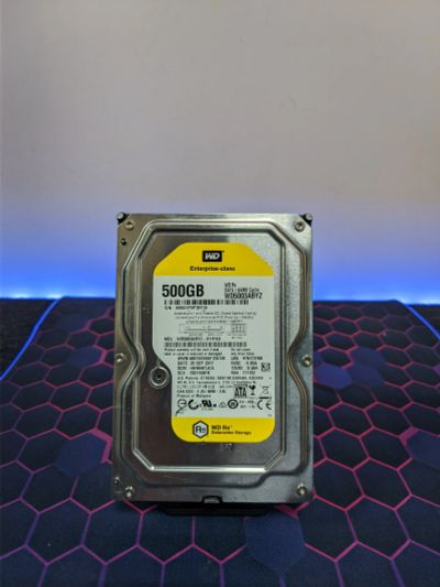 Лот: 25025510. Фото: 1. Жесткий диск 500Gb/3.5"/7200/WD... Жёсткие диски (HDD)