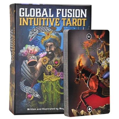 Лот: 21979150. Фото: 1. Карты Таро "Global Fusion Intuitivi... Талисманы, амулеты, предметы для магии