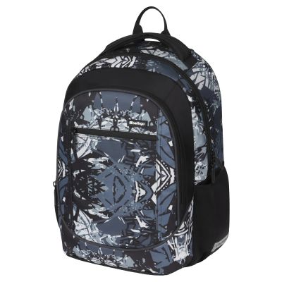 Лот: 25401522. Фото: 1. Рюкзак BerlingoU4 "Grey pattern... Рюкзаки, портфели