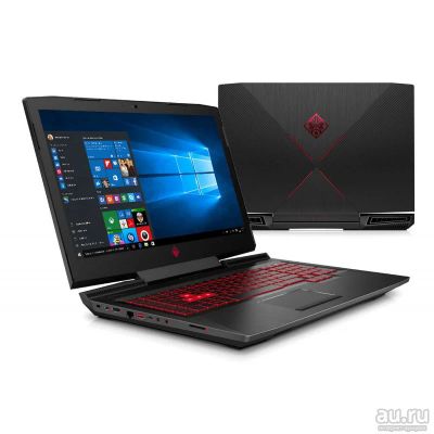 Лот: 13699095. Фото: 1. Игровая пушка HP OMEN 17 IPS FullHD... Ноутбуки