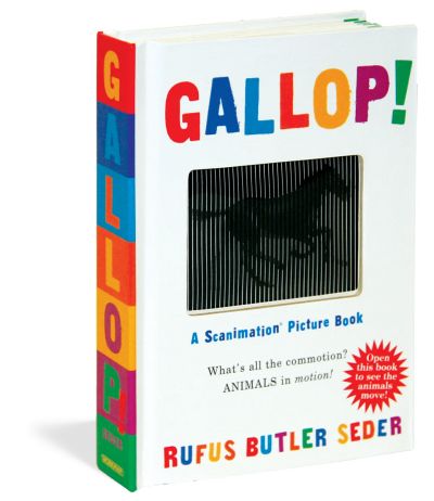 Лот: 15416413. Фото: 1. Gallop! A Scanimation Picture... Досуг и творчество