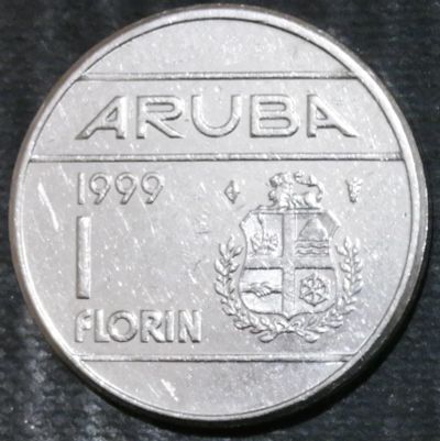Лот: 14845720. Фото: 1. Экзотика с рубля (20480) Аруба... Остальные страны