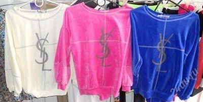 Лот: 2791175. Фото: 1. костюм велюровый ysl. Костюмы