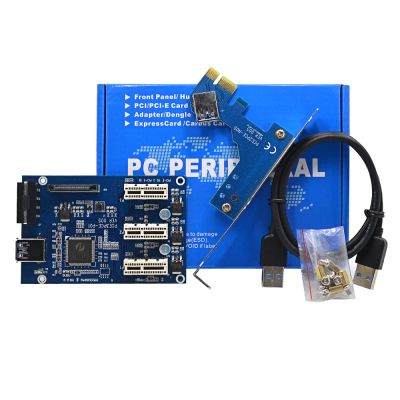 Лот: 9849801. Фото: 1. Коммутатор PCI-e x1 на 3 порта... Платы расширения, контроллеры, доп. порты