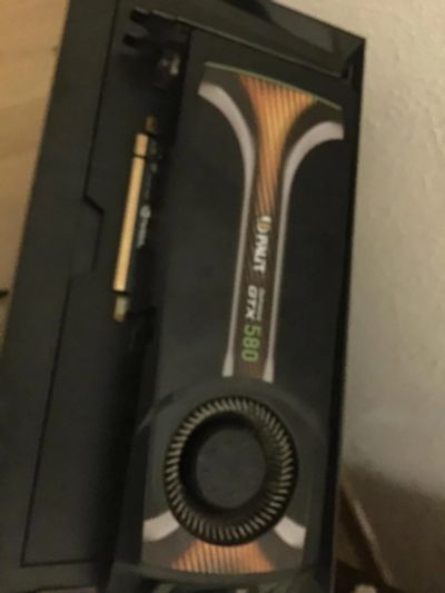 Лот: 9398764. Фото: 1. GTX 580. Видеокарты
