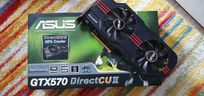 Лот: 14578098. Фото: 1. Видео карта GTX 570. Видеокарты