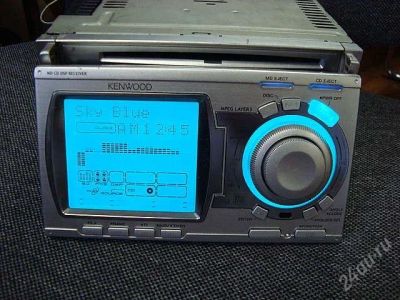 Лот: 822590. Фото: 1. Автомагнитола KENWOOD широкая... Автомагнитолы