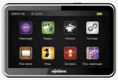 Лот: 24618167. Фото: 1. GPS-навигатор Oysters Chrom 2010. GPS-навигаторы