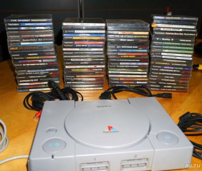 Лот: 10127375. Фото: 1. Sony PlayStation One. Отличный... Игровые приставки, консоли