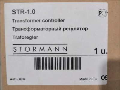 Лот: 19698863. Фото: 1. Регулятор скорости STR-1,0. Тепловая автоматика