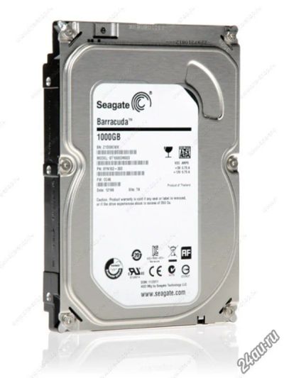 Лот: 5366741. Фото: 1. HDD 1Tb SATA-III Seagate Barracuda... Жёсткие диски (HDD)