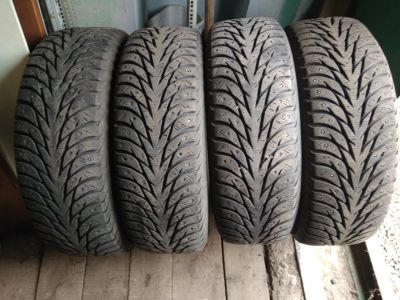 Лот: 16659889. Фото: 1. Шины Nordman-4 215/65 R16 Б/У. Шины