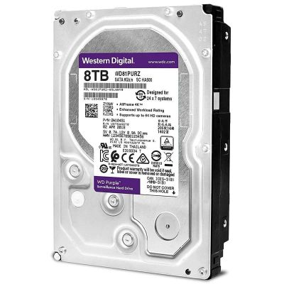 Лот: 17852666. Фото: 1. 3.5" 8Tb Western Digital WD82PURZ. Жёсткие диски (HDD)