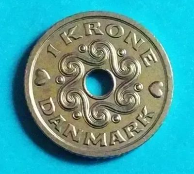 Лот: 22227564. Фото: 1. Дания 1 крона 2006 Маргрете II. Европа