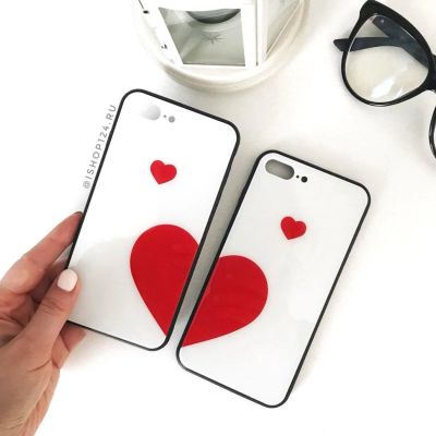 Лот: 11510840. Фото: 1. Комплект чехлов Love для iPhone... Чехлы, бамперы