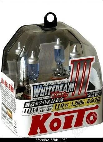Лот: 1864020. Фото: 1. Галогенные лампы KOITO HB4 WhiteBeam... Оптика и освещение