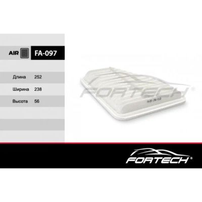 Лот: 16114859. Фото: 1. FA-097 FORTECH Ф\ возд\1780131120... Другое (автозапчасти)