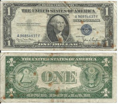 Лот: 11701340. Фото: 1. 1 доллар США 1935 года. ( D... Америка