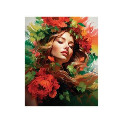 Лот: 24558574. Фото: 1. Картина в коробке холст, 50х40... Произведения