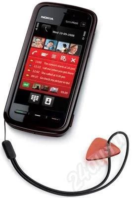 Лот: 326766. Фото: 1. Nokia 5800 RED. Кнопочные мобильные телефоны