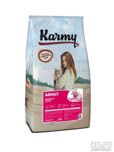 Лот: 18277245. Фото: 1. Karmy (Карми) Adult – Курица... Корма