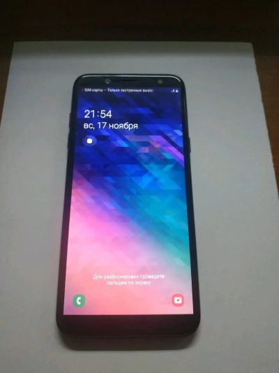 Лот: 15030021. Фото: 1. Смартфон / Samsung galaxy A6 2018... Другое (смартфоны, связь, навигация)