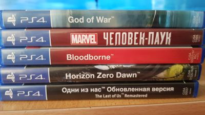 Лот: 12530251. Фото: 1. игры PS4 spider-man, god of war... Игры для консолей