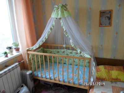 Лот: 3889268. Фото: 1. кроватка детская. Детские кровати и кроватки