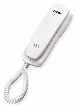 Лот: 18597064. Фото: 1. Телефон BBK BKT-100 RU (белый). DECT и радиотелефоны