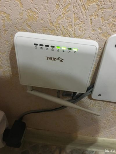 Лот: 8855896. Фото: 1. Wi-Fi роутер ZyXEL. Маршрутизаторы (роутеры)