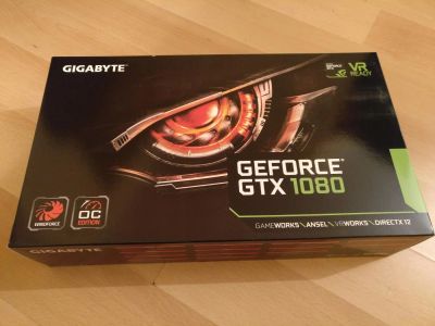 Лот: 10201137. Фото: 1. Gigabyte GeForce GTX 1080 Windforce... Видеокарты