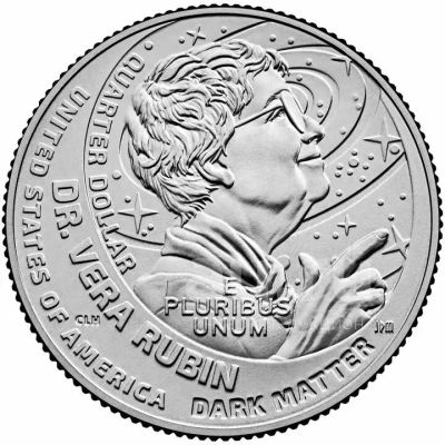 Лот: 25518159. Фото: 1. США 25 центов 2025 года. Доктор... Америка