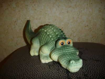 Лот: 6100759. Фото: 1. Крокодил резиновый. Игрушки для купания