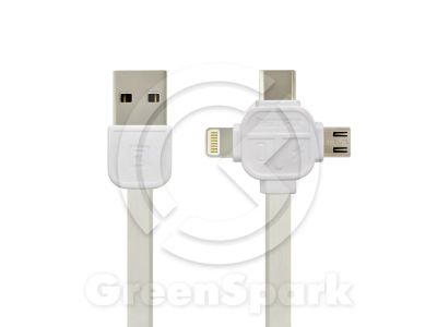 Лот: 13967545. Фото: 1. Кабель USB Remax Lesu RC-066TH... Дата-кабели, переходники