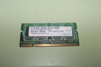 Лот: 7153213. Фото: 1. Оперативная память Apacer 1GB... Оперативная память