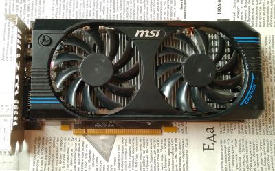Лот: 12434991. Фото: 1. Видеокарта MSI HD7700 series. Видеокарты
