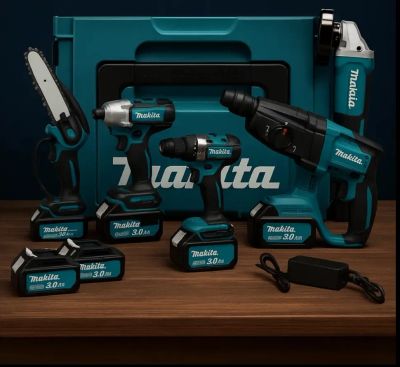 Лот: 25720004. Фото: 1. Набор инструментов Makita 5в1... Электроинструмент