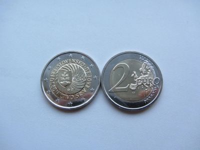 Лот: 12676763. Фото: 1. Словакия 2 евро 2016 " Председательство... Европа