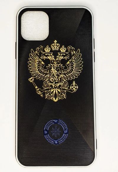 Лот: 22149264. Фото: 1. ЧЕХОЛ ДЛЯ iPhone11 PRO MAX ГЕРБ. Чехлы, бамперы
