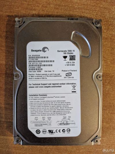 Лот: 13623060. Фото: 1. Жесткий диск Seagate Barracuda... Жёсткие диски (HDD)