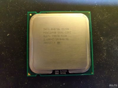 Лот: 10787845. Фото: 1. Процессор Intel Pentium Dual-Core... Процессоры